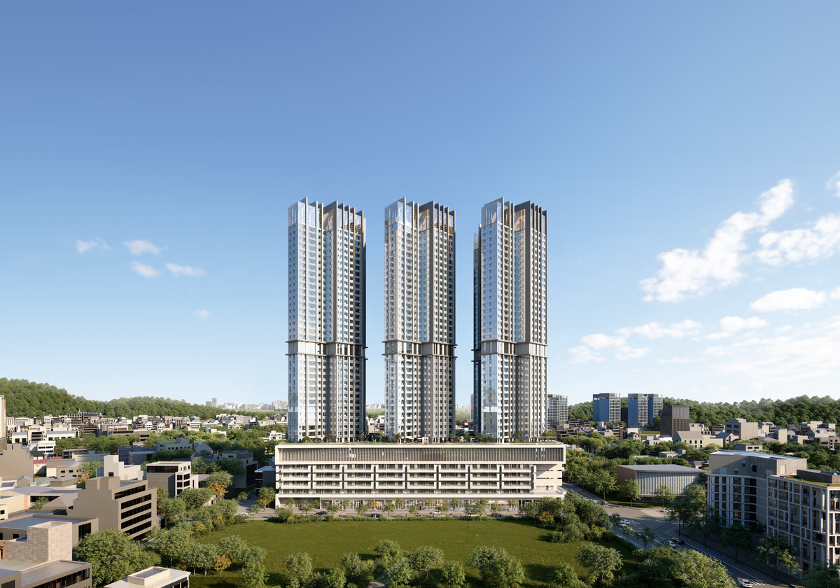 이안 스카이원 서산 단지투시도(주경)